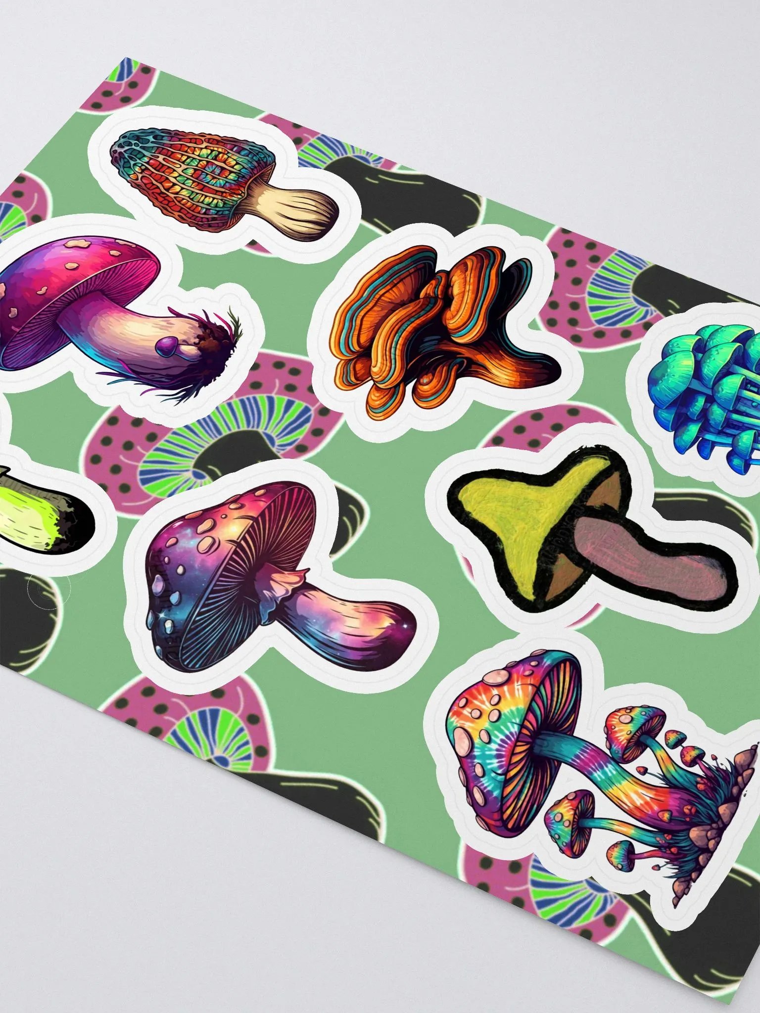 Shroomy Colors | Slaps Sticker Sheet product image (3)