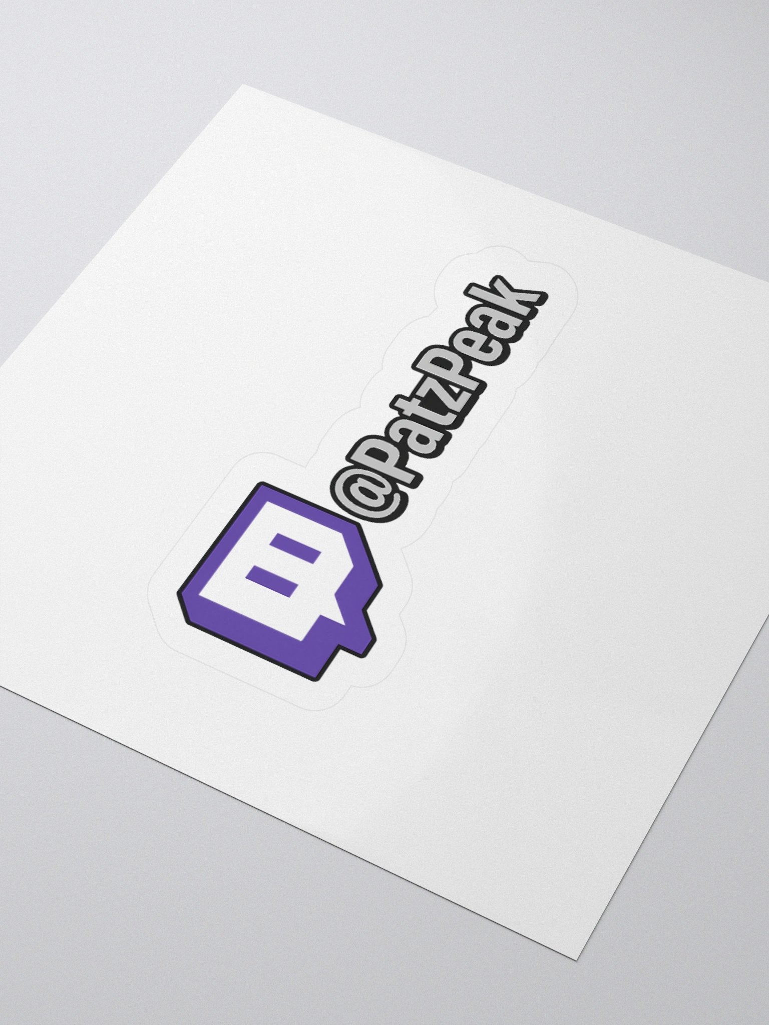 Twitch Logo Kiss Cut Stickers product image (9)