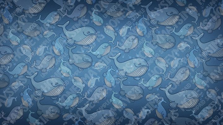 'Whalebert' Digital Wallpaper - PC product image (1)