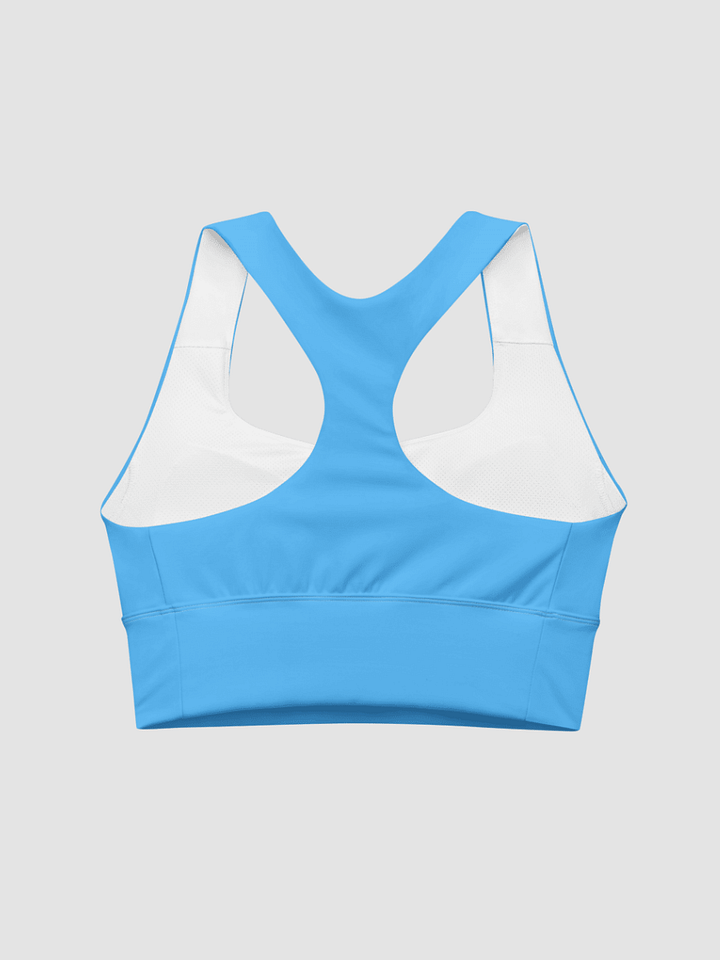 Longline Sports Bra - Aqua product image (2)