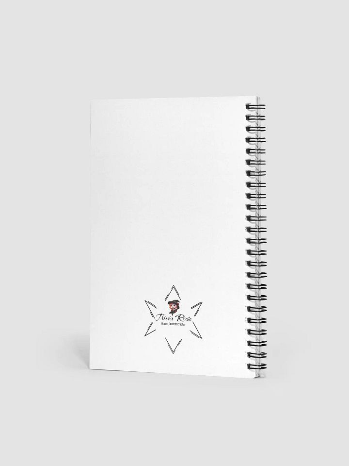 Trivia Rose Spiral Notebook product image (2)