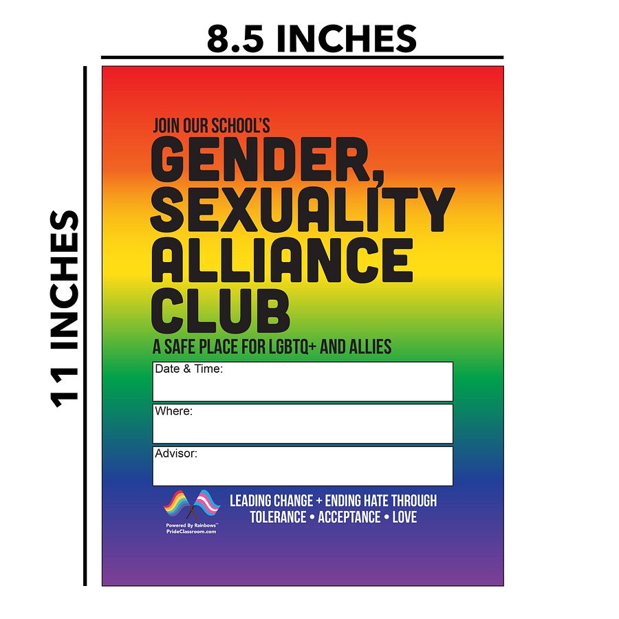 GSA Club Poster Template product image (3)