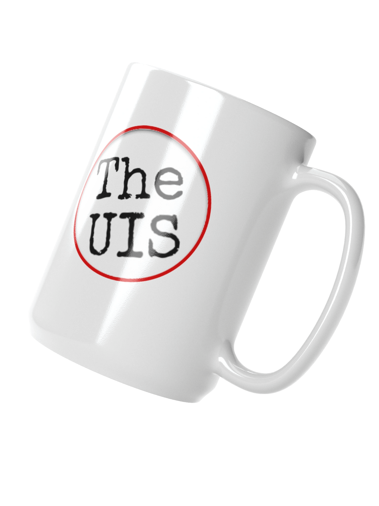 TheUIS Red & Black Logo Mug product image (3)