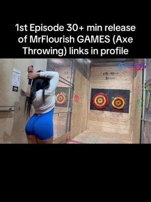 We did it ! 1st episode of MrFlourish Games (worldwide) is released. I tok 8 people axe throwing in Las Vegas then we partied. Over 30+ min long and gems in it. Full episode in my 1.6M sub YT channel AsherclanTV or spicy in my OF links in bio link.tree #axethrower #groupfun #funny #funnyvideos #axe #lasvegas 