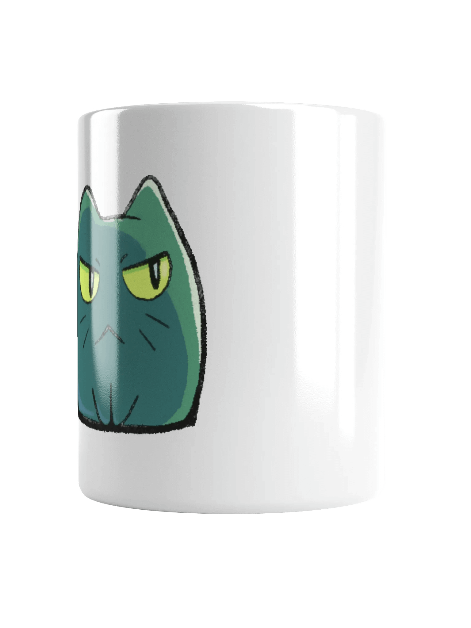 Tiny Grumpy Kitty - White Mug product image (5)
