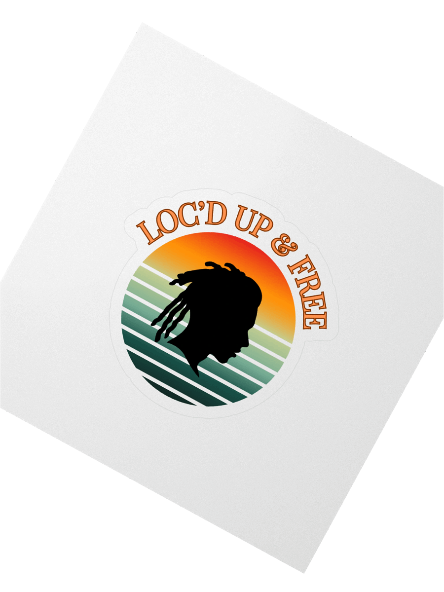 Loc'd Up & Free Sticker Set product image (2)