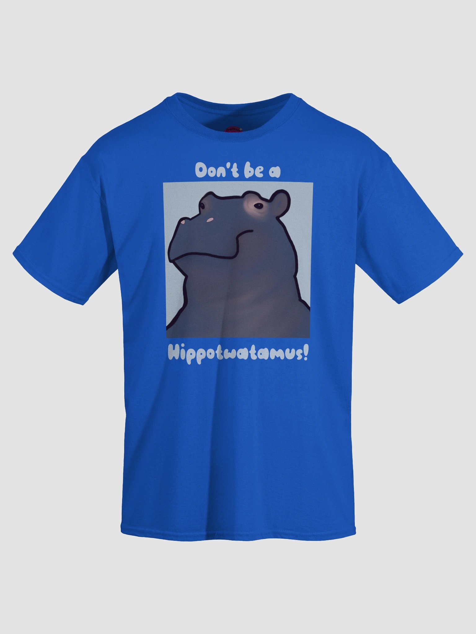 Whimsical Hippo T-Shirt product image (26)