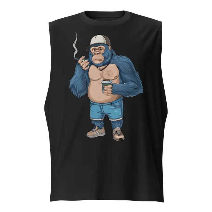 Blue Gorilla Muscle Tank product image (1)