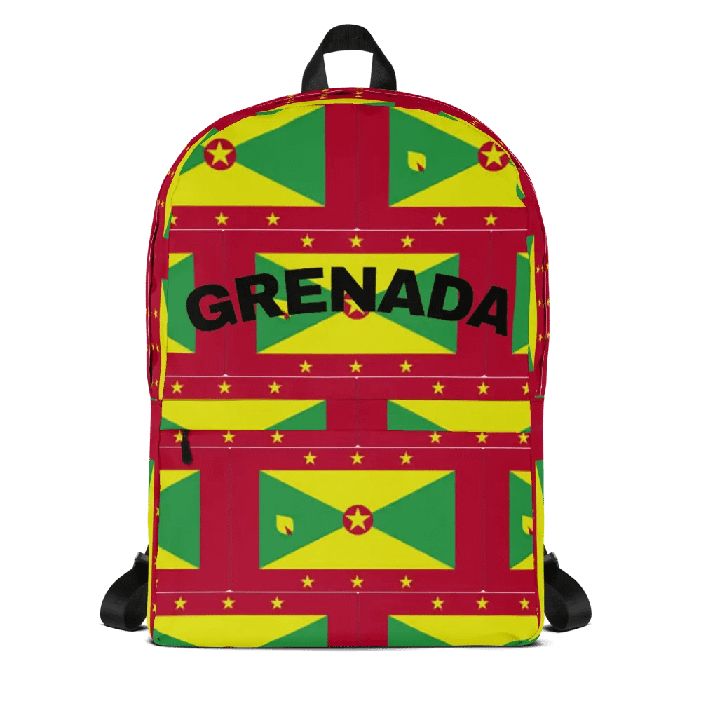 Grenada Flag All-Over Print Backpack product image (1)