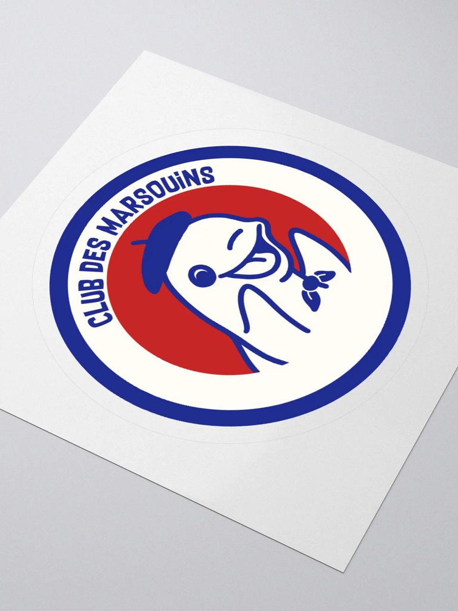 Collant en vinyle ''Club des marsouins'' product image (3)