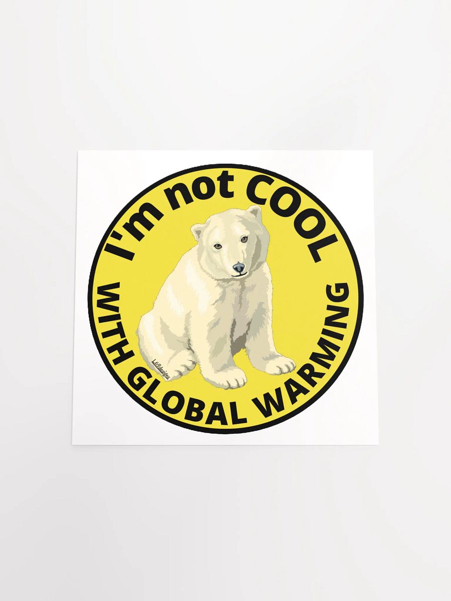 I'M NOT COOL WITH GLOBAL WARMING product image (16)