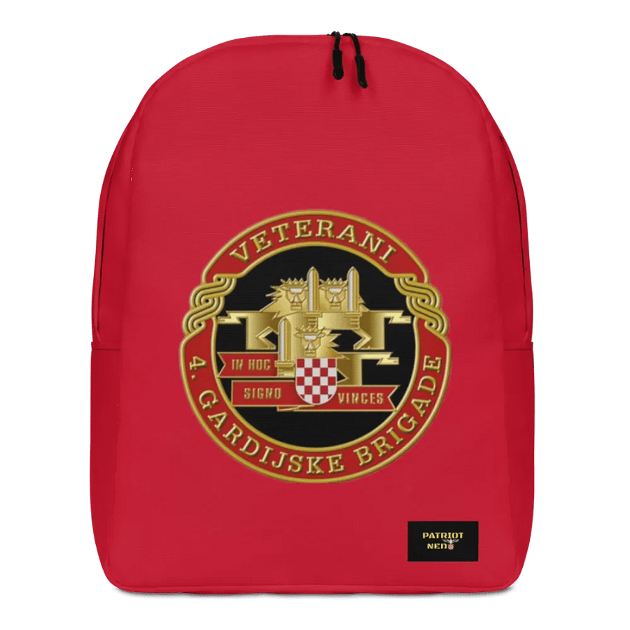 Veterani 4. Gardijske Brigade Emblem All-Over Print Backpack product image (1)