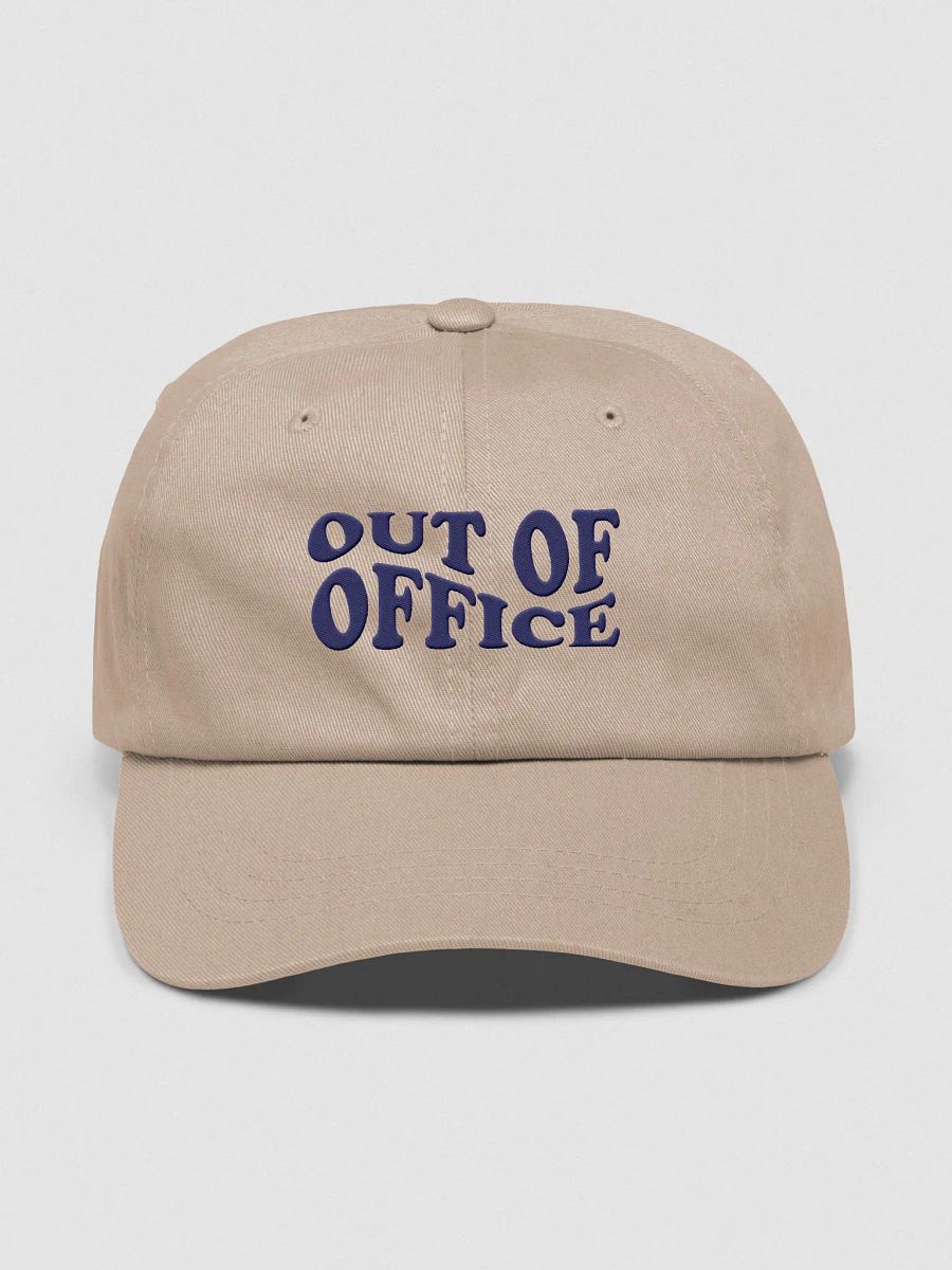 Out of Office Hat (Stone and Navy) product image (1)