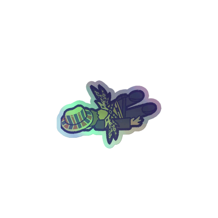 Holographic Sticker - :HatKid_Dead: product image (1)