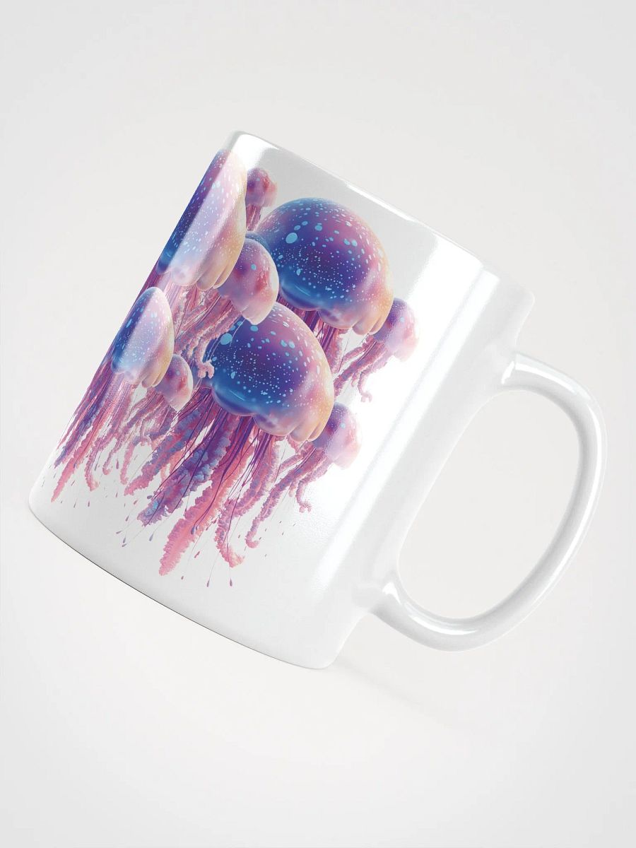 Luminous Jellyfish Glow White Mug product image (5)