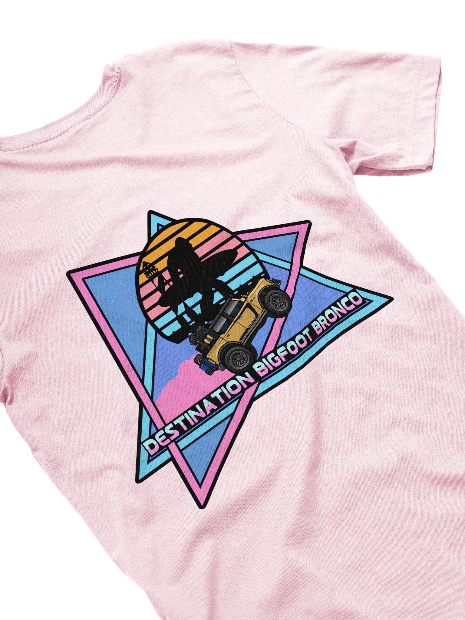 JC Edition Destination Bigfoot Bronco Retro-Inspired T-Shirt (Multiple Colors Available) product image (37)