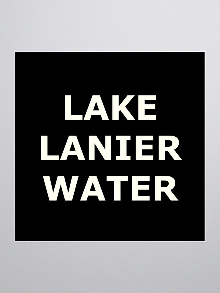 LAKE LANIER WATER STICKER product image (2)