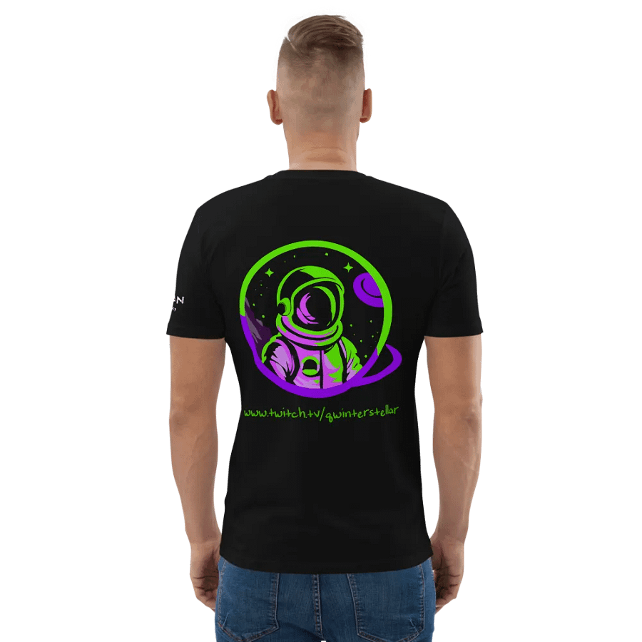 Hello, my name is Qwinnigan Organic T-Shirt product image (7)