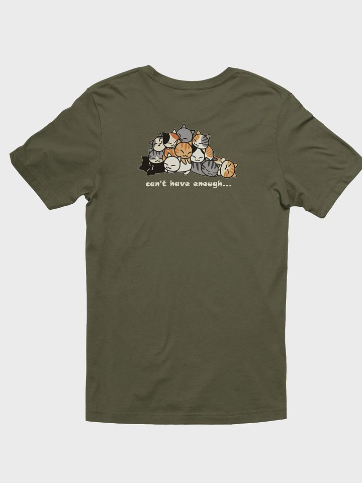 Orange Tabby and White (Off-white) Cat T-shirt product image (2)