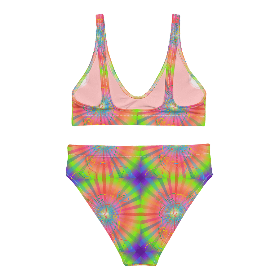 Kaleidoscope Dream High Waist Bikini Set product image (2)