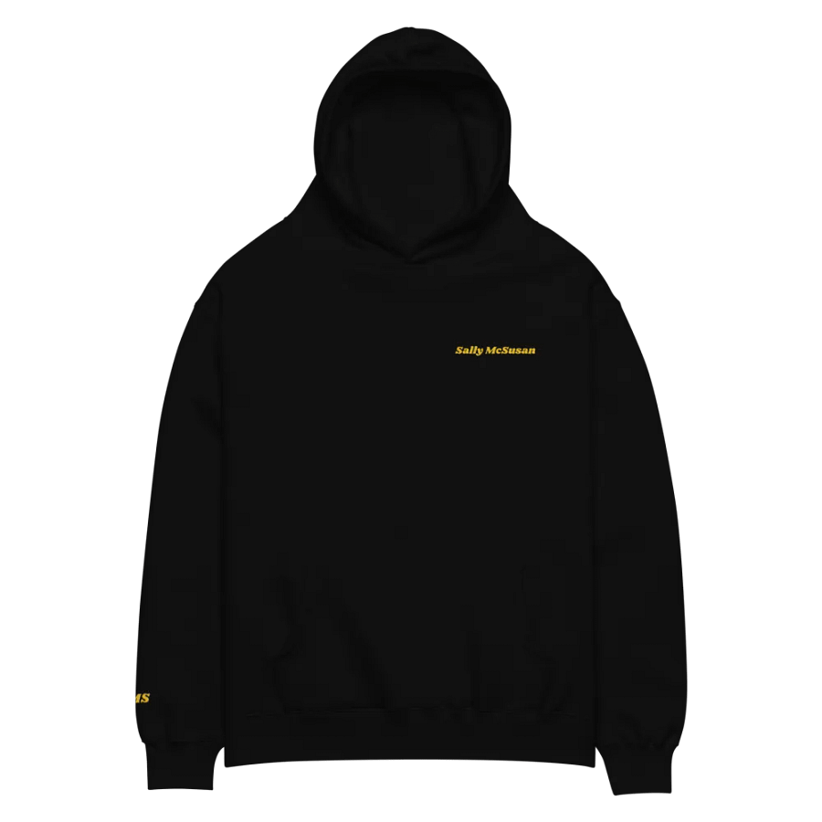 Embroidered SMS Hoodie - Gold product image (3)