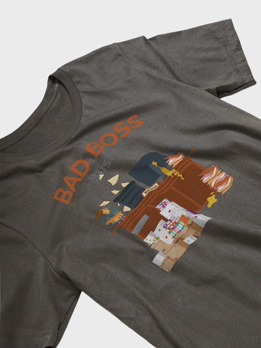 Bad Boss Buster White Logo Tee product image (4)