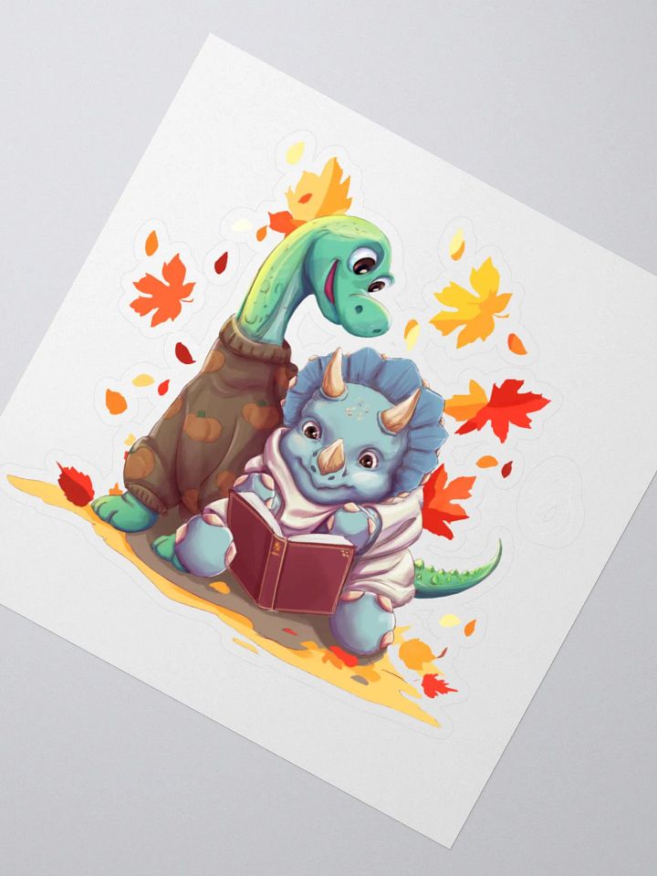 Fall Dino Stickers product image (4)