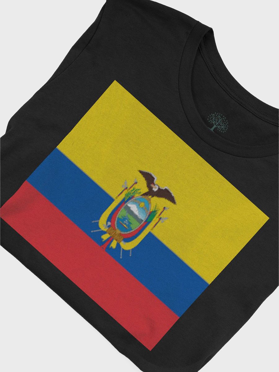 Exclusive Unisex Ecuador Flag Graphic Tee by Graphic Grove product image (7)