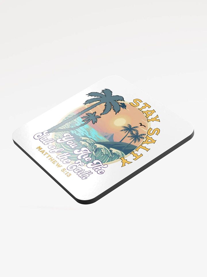 Stay Salty You Are The Salt Of The Earth Serenity Coaster Set product image (2)