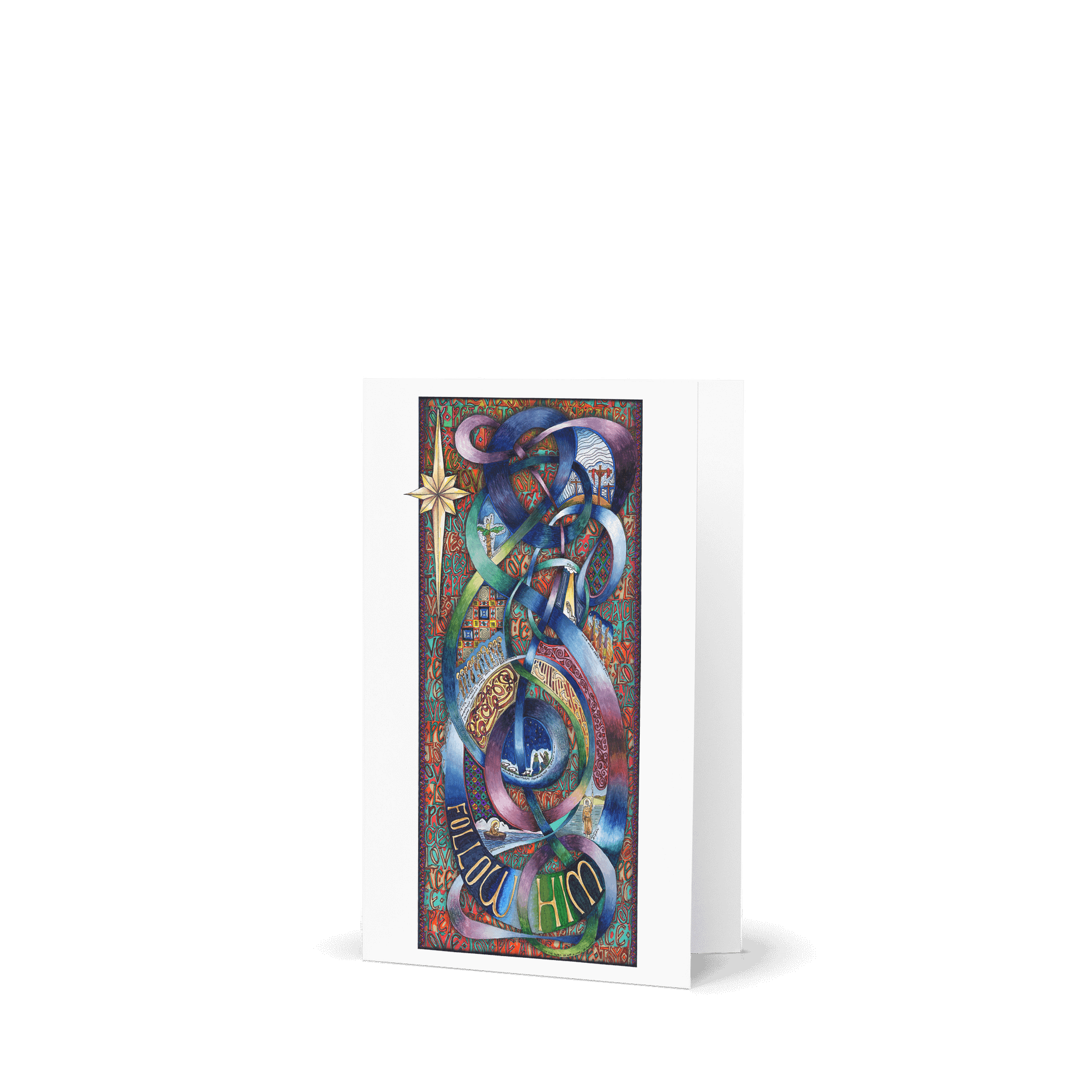 Follow Him - Greetings Card product image (1)