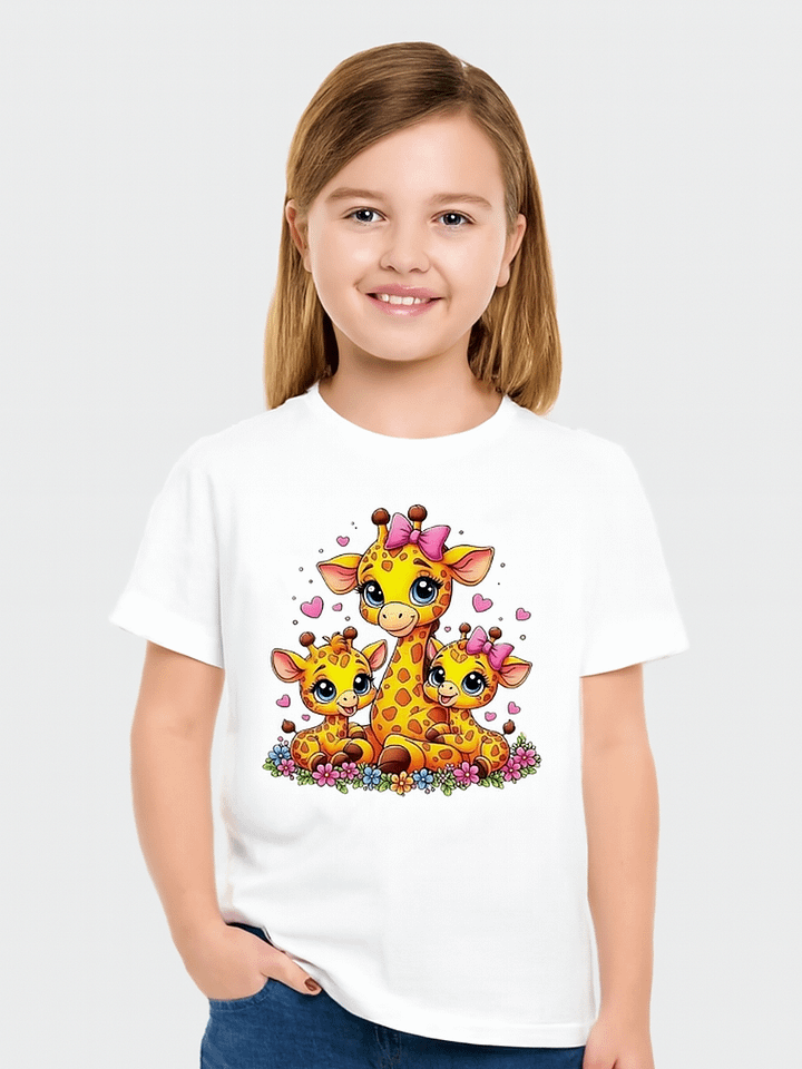 Giraffe Trio Kids' Playful T-Shirt product image (1)