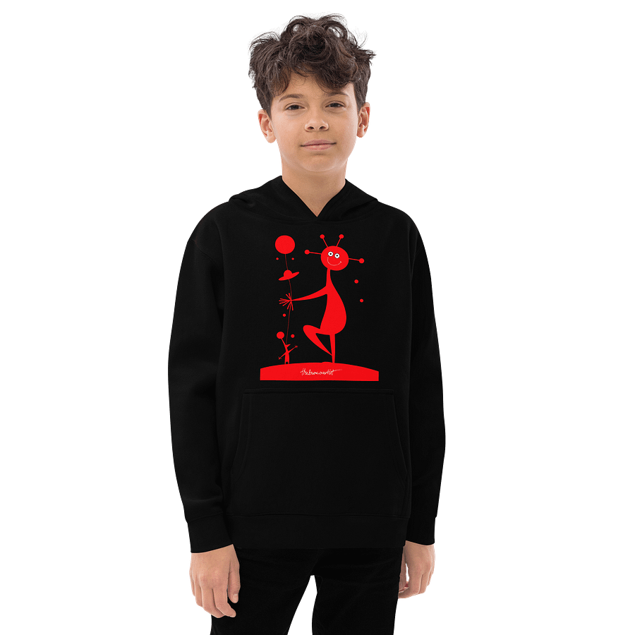 Cotton Heritage Youth Pullover Fleece product image (2)