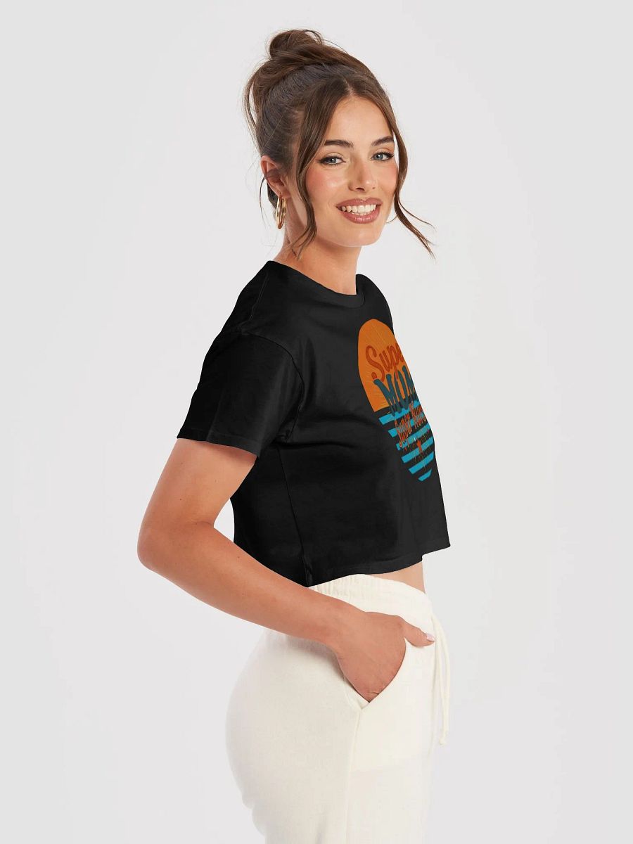 Super Mom, Super Nurse Retro Crop Top product image (45)