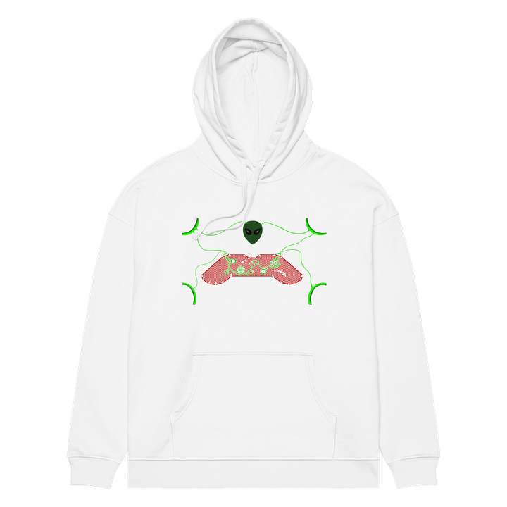 Galactic Gamer Organic Hoodie product image (2)