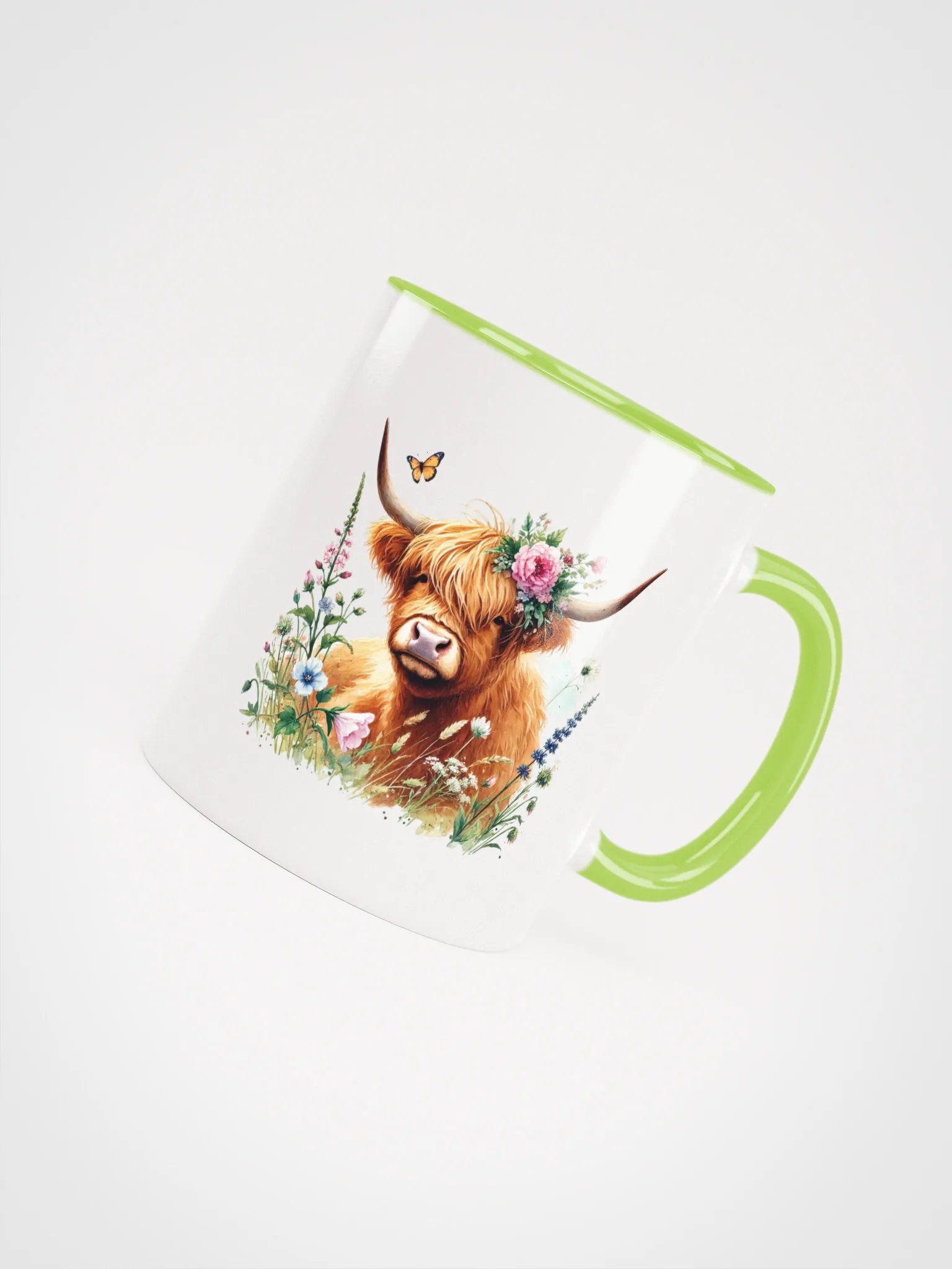 Whimsical Highland Coo Ceramic Mug product image (26)