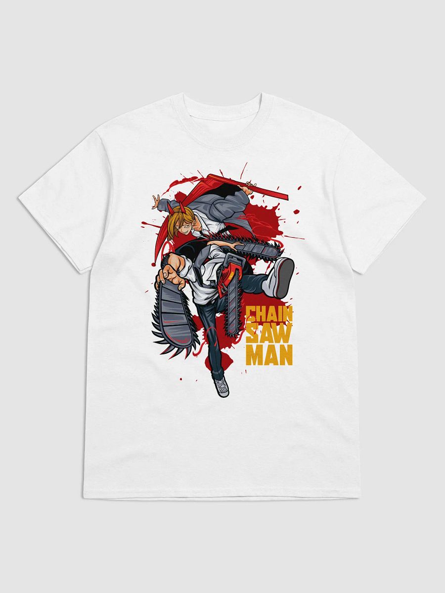 Dynamic Duo - Power & Denji Design Streetwear T-Shirt | Chainsaw Man Anime product image (89)