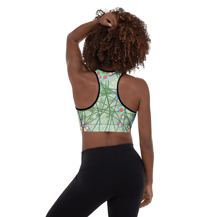 Botanical Bliss Padded Sports Bra product image (2)