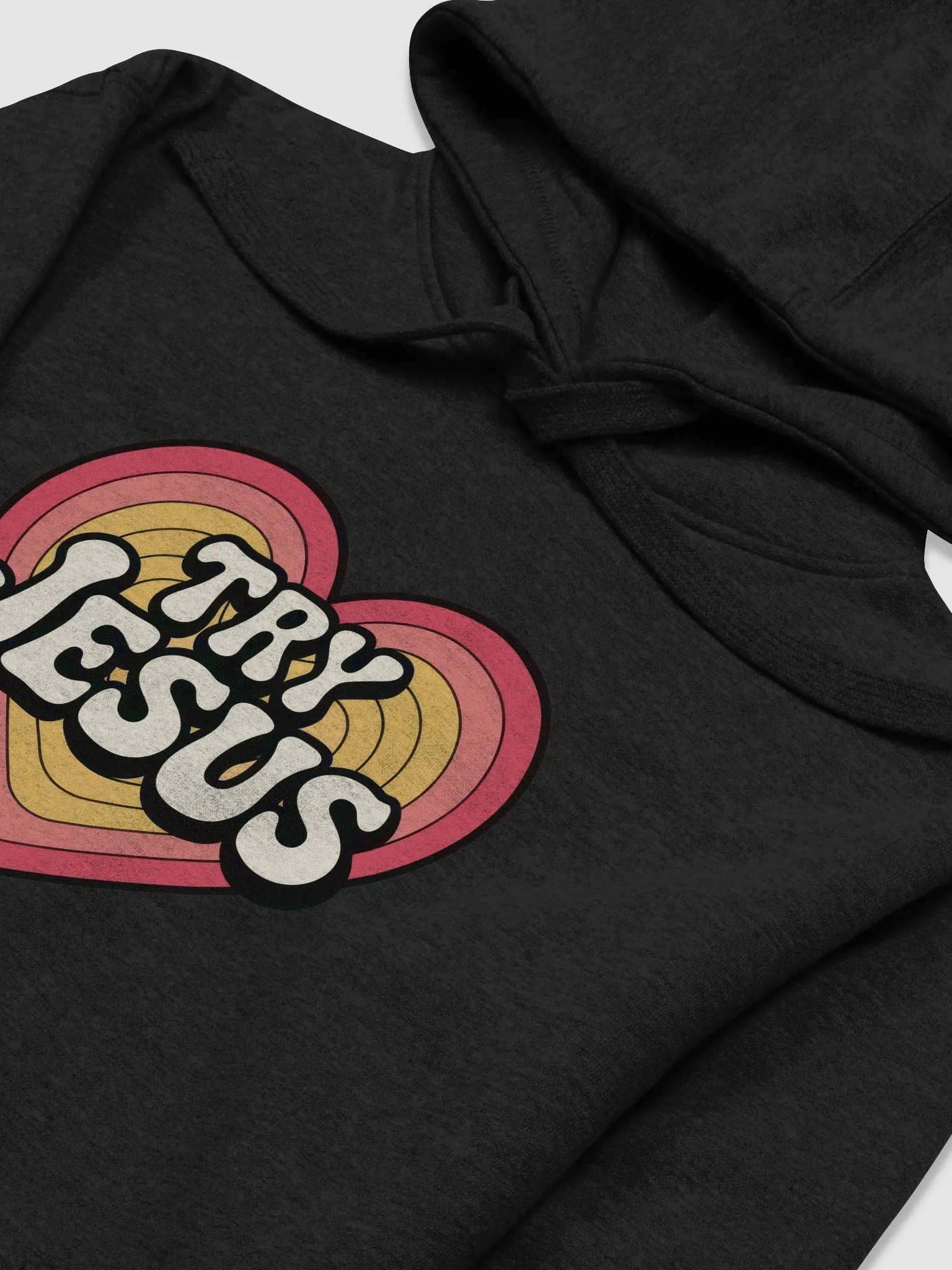 Try Jesus Unisex Hoodie product image (3)