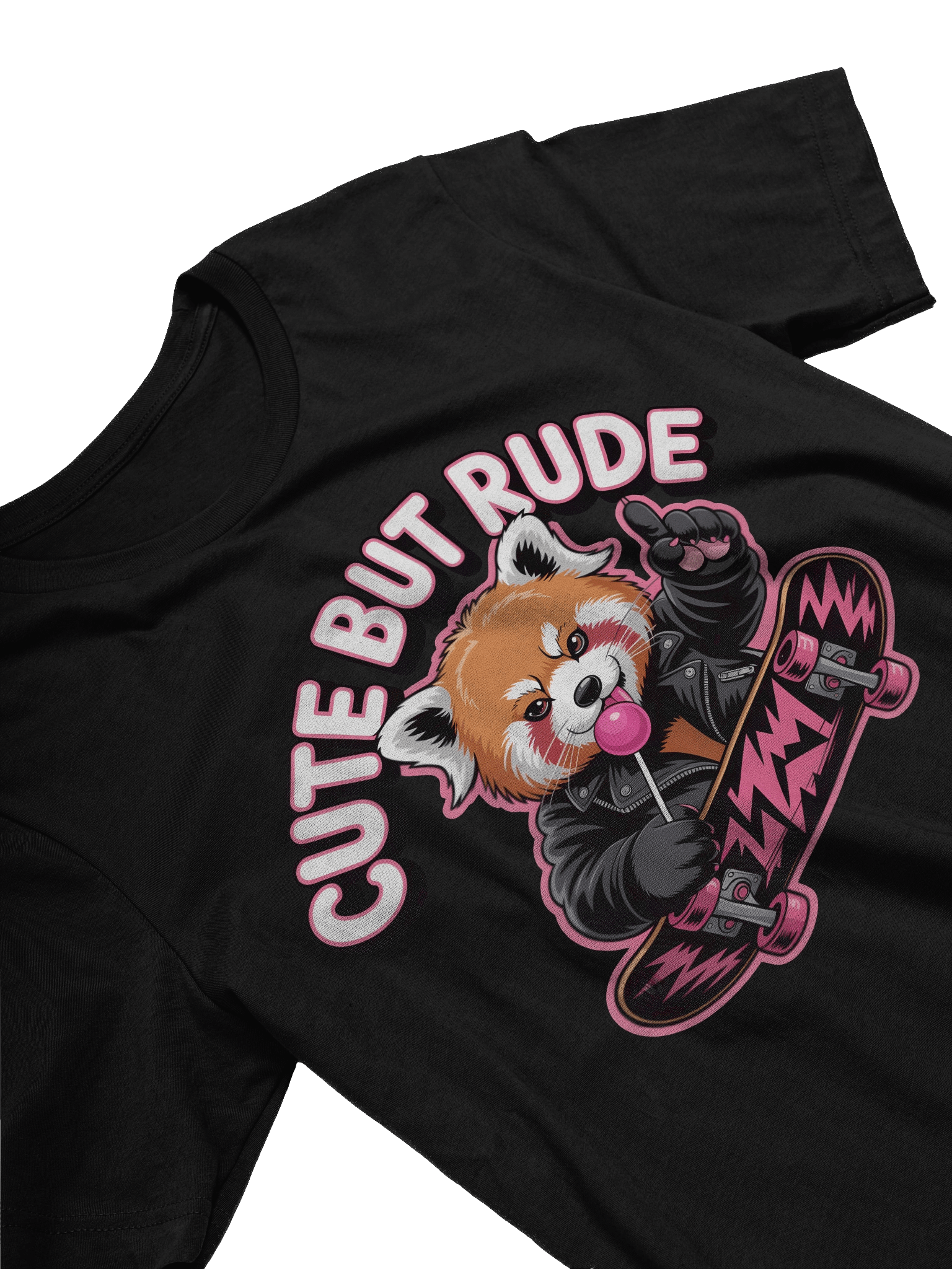 Cute But Rude Red Panda Tee product image (22)