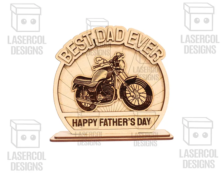 Father's Day Gift Plaque Bundle (Set 1-2) - Laser Cut Files product image (2)