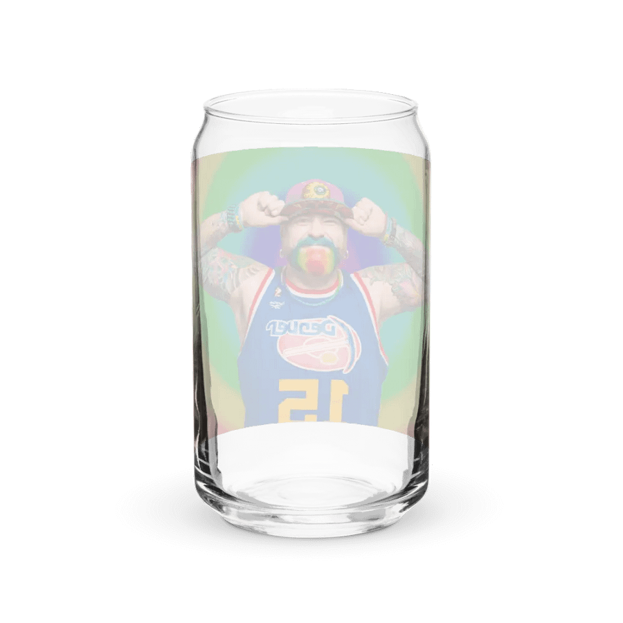 RainbowBeard Looney Can-Shaped Glass product image (8)