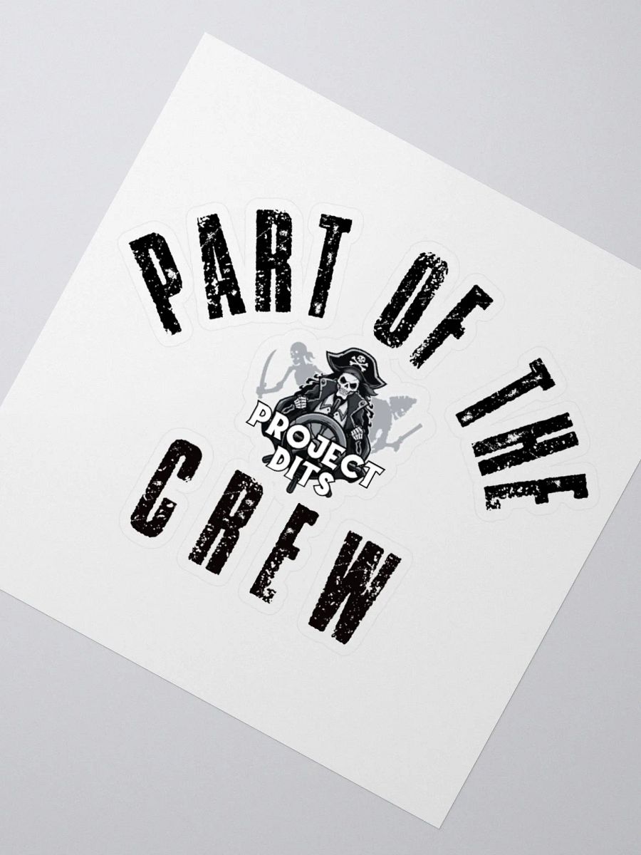 Part of the Crew Sticker product image (2)