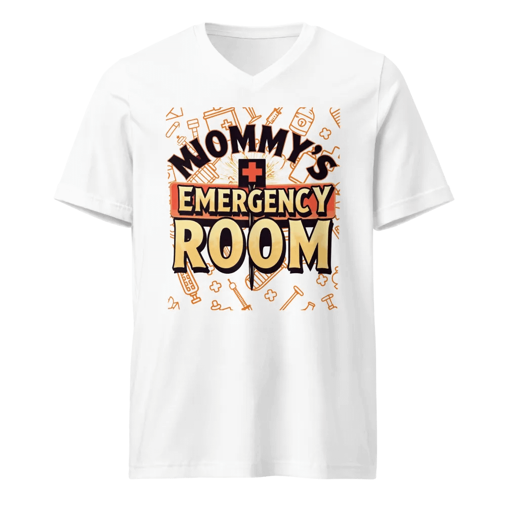 Mommy's Emergency Room V-Neck Tee product image (1)