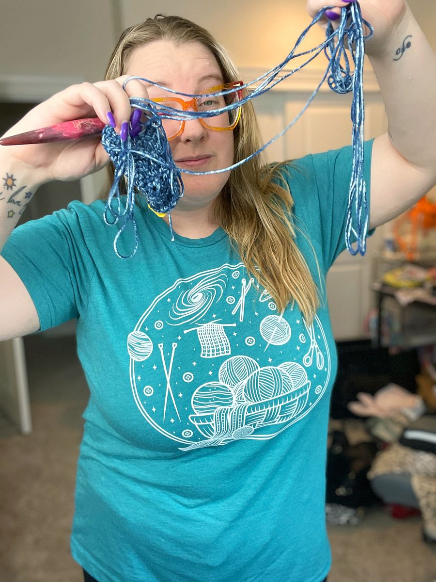 Crafting in Space Shirt product image (1)