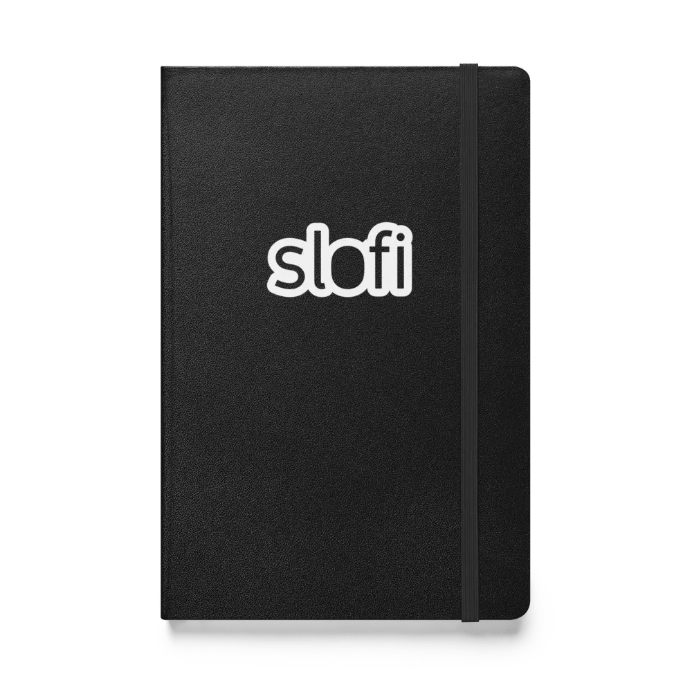 Slofi "Dark Mode" Text Notebook product image (1)