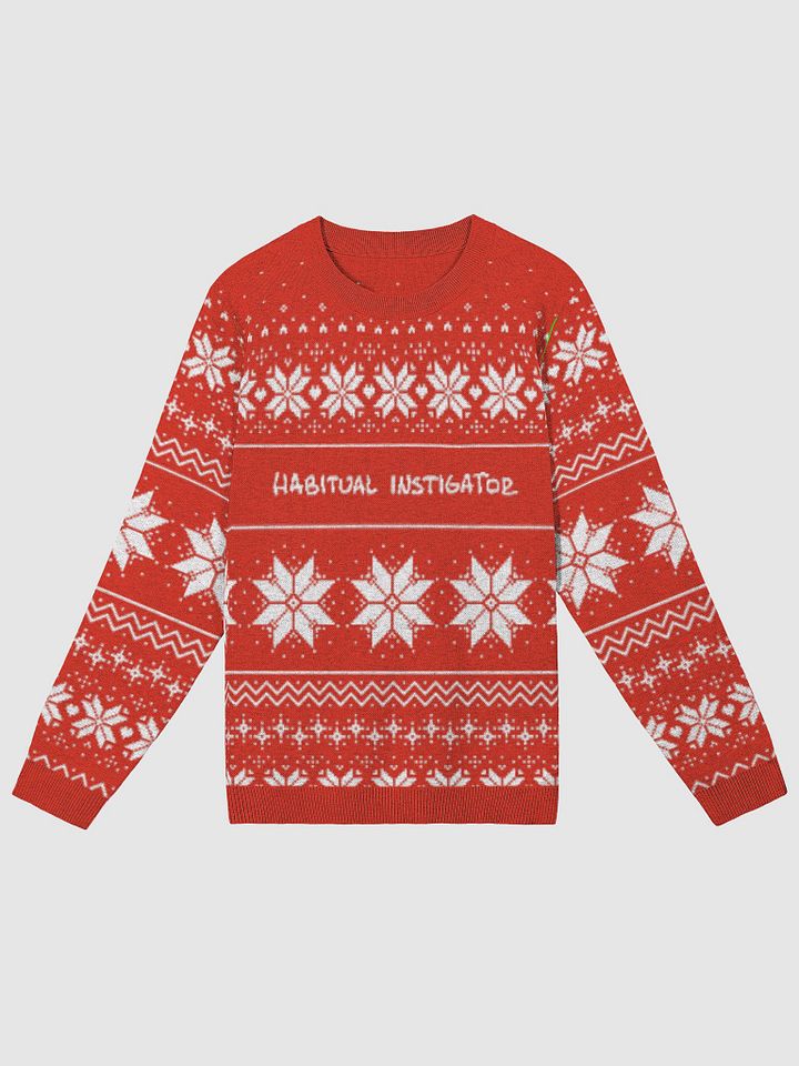 HABITUAL INSTIGATOR (holiday sweater 2) knitwear classic crewneck product image (1)