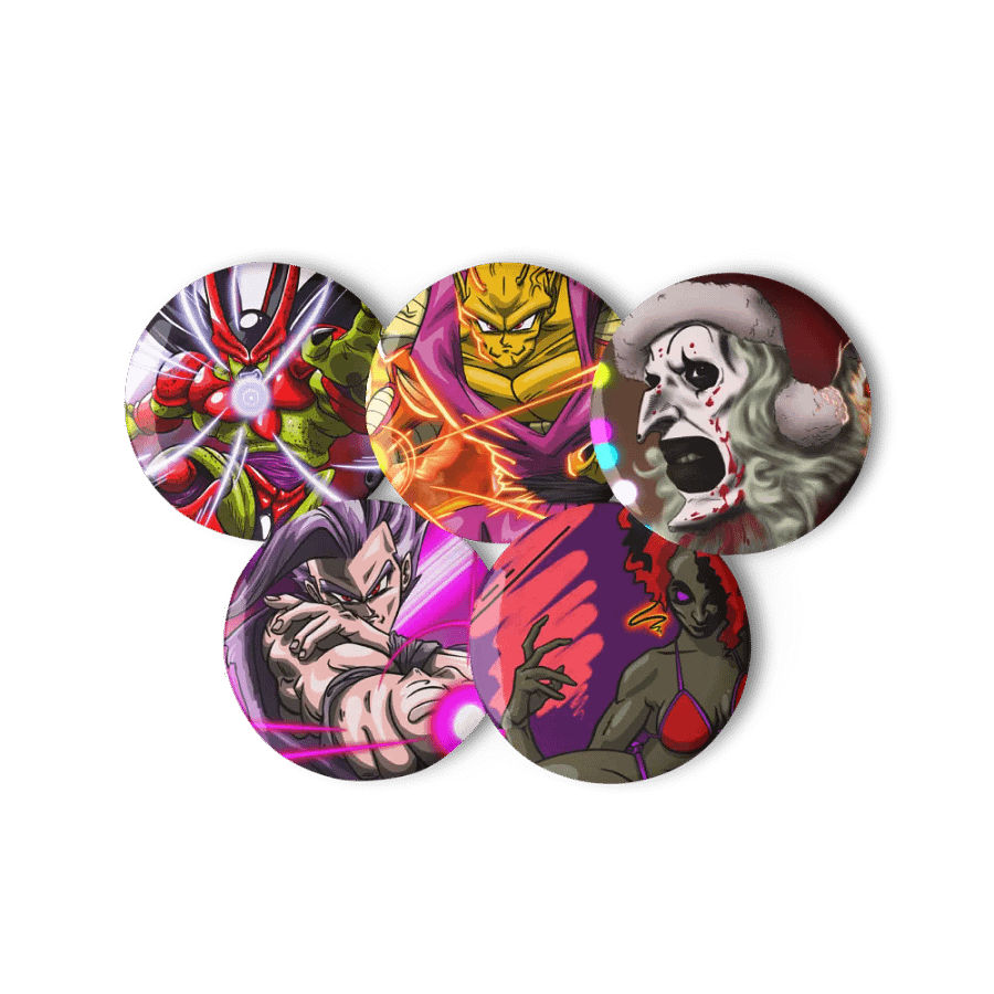 Krimson Assorted Art Pins product image (1)