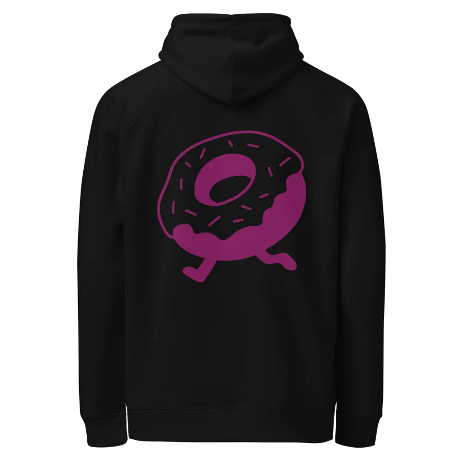 “I Donut Care” Stanley/Stella Unisex Organic Side Pocket Hoodie product image (2)