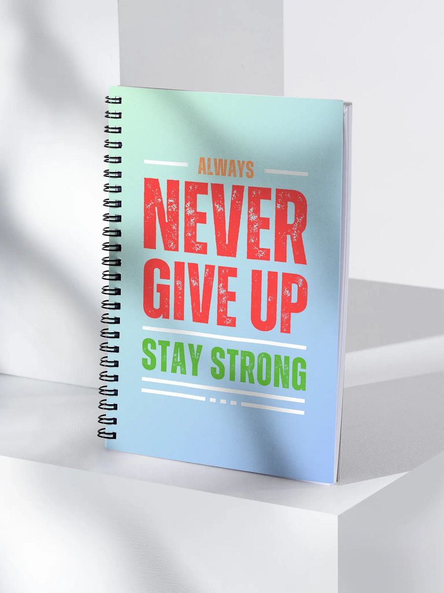 Motivational Quote Spiral Notebook product image (4)
