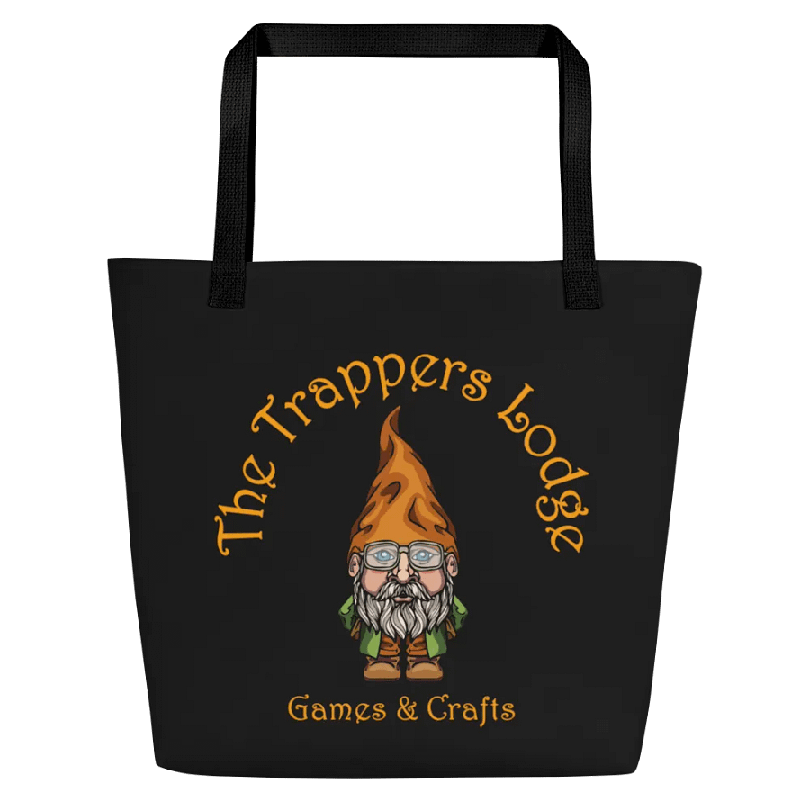 Trappers Lodge Shopping Tote in Black product image (1)